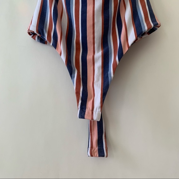 Striped Bodysuit - Picture 2 of 5
